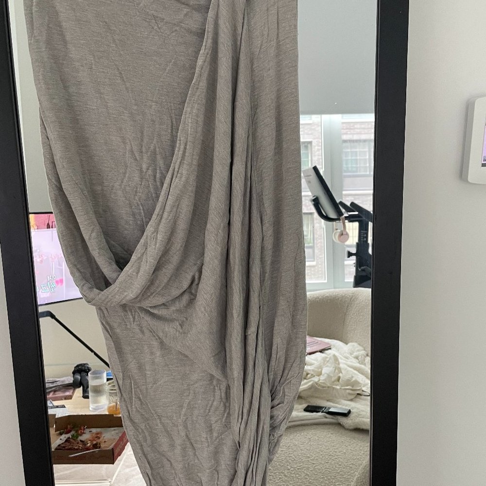 All Saints Asymmetrical Grey Skirt  Size 2